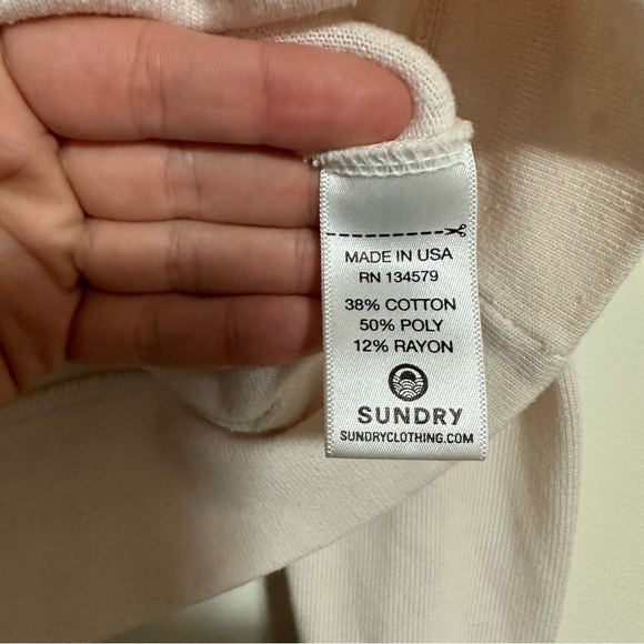 Sundry Embroidered Play Spellout Pullover Sweatshirt - Picture 5 of 7